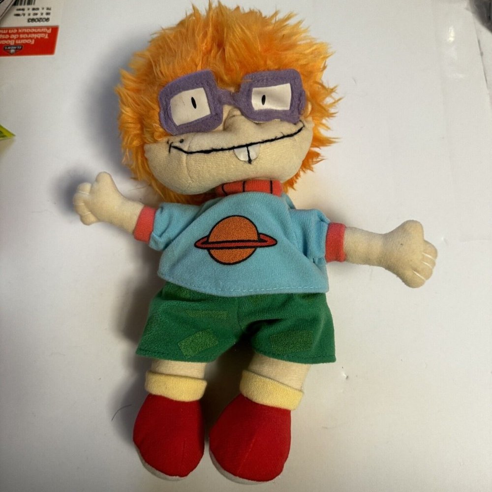 !2000 Viacom Rugrats Chucky Nanco 8" Plush Chuckie Nickelodeon Vintage